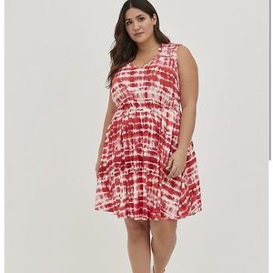 Torrid Size 5 Skater Mini Dress